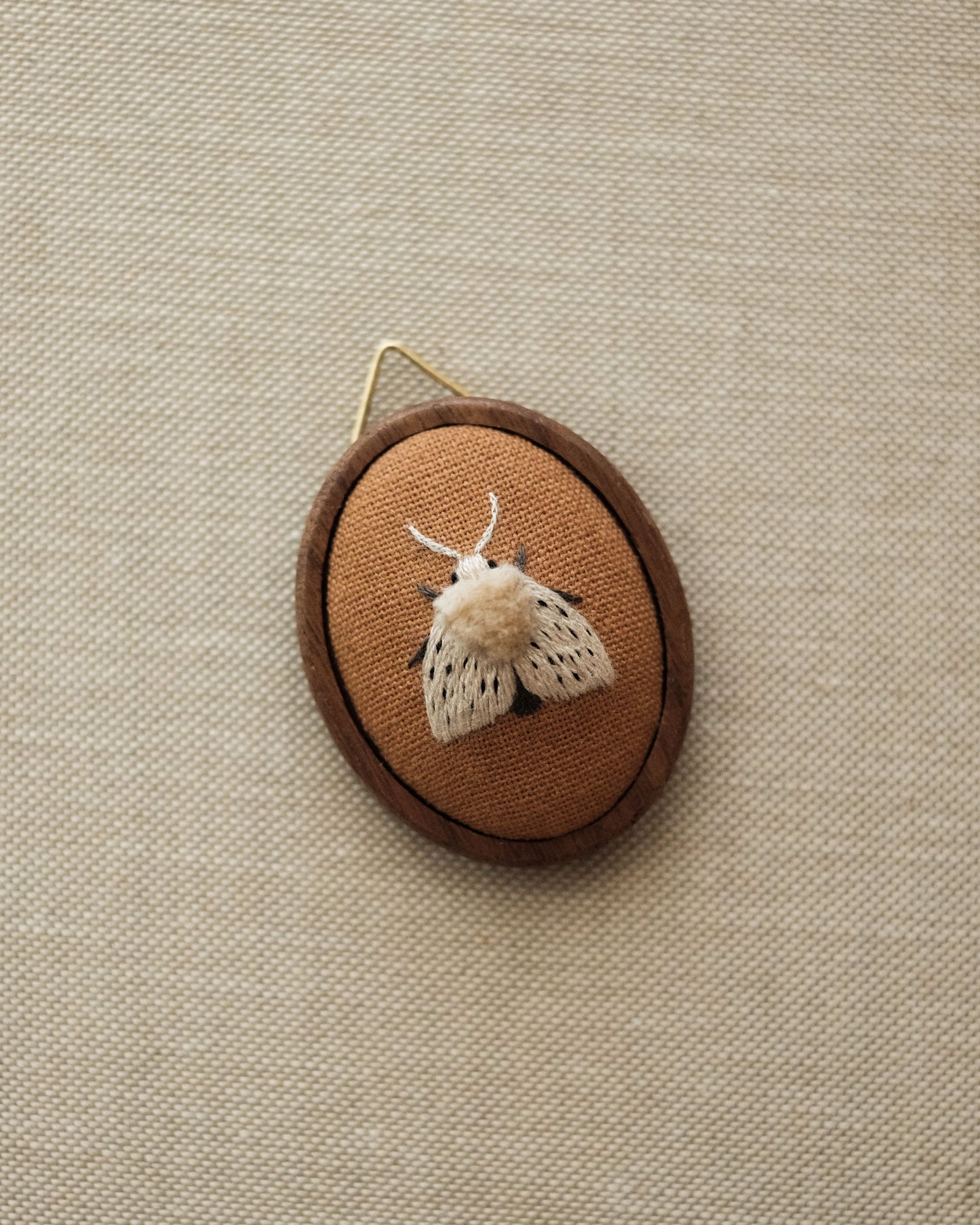 Mini cadre écaille tigrée (fond caramel)