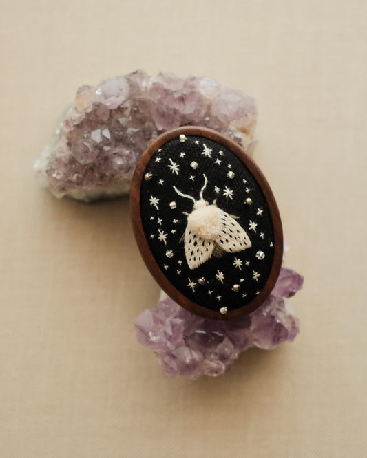 Écaille tigrée + ciel étoilé grand format